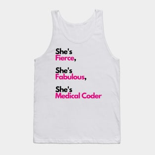 She's a Medical Coder Tank Top